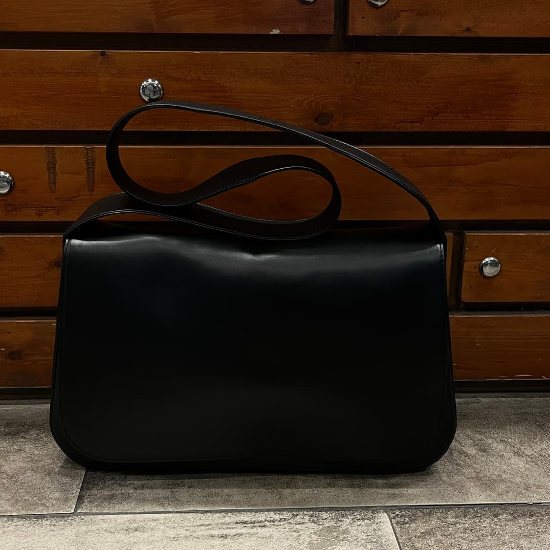 [택포] 브라운야드 레더 크로스백 상품이미지6