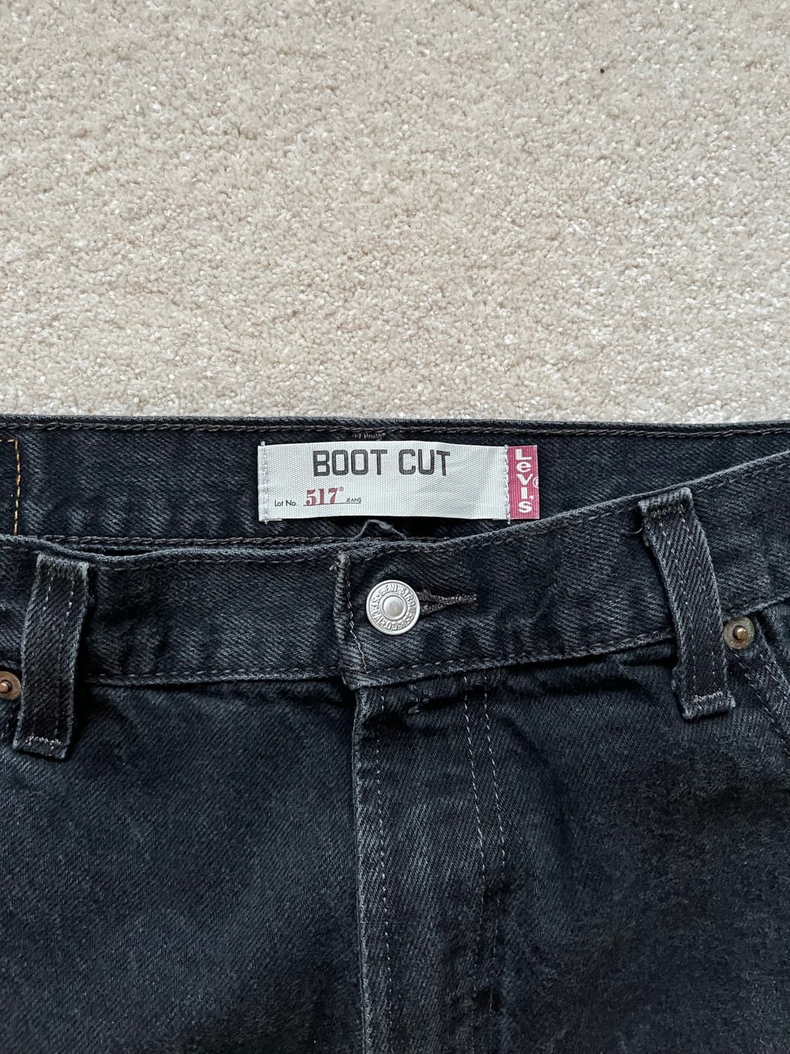 00s 리바이스 517 블랙 데님 (31-33) 상품이미지4