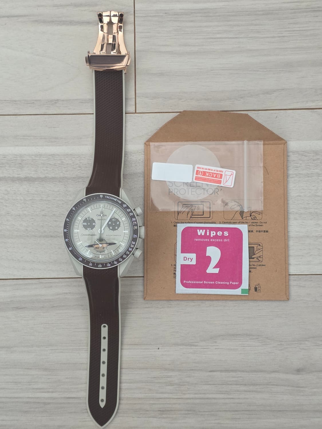 오메가 X 스와치 문워치 미션 투 문 토성시계 올튜닝(풀박스) 상품이미지8