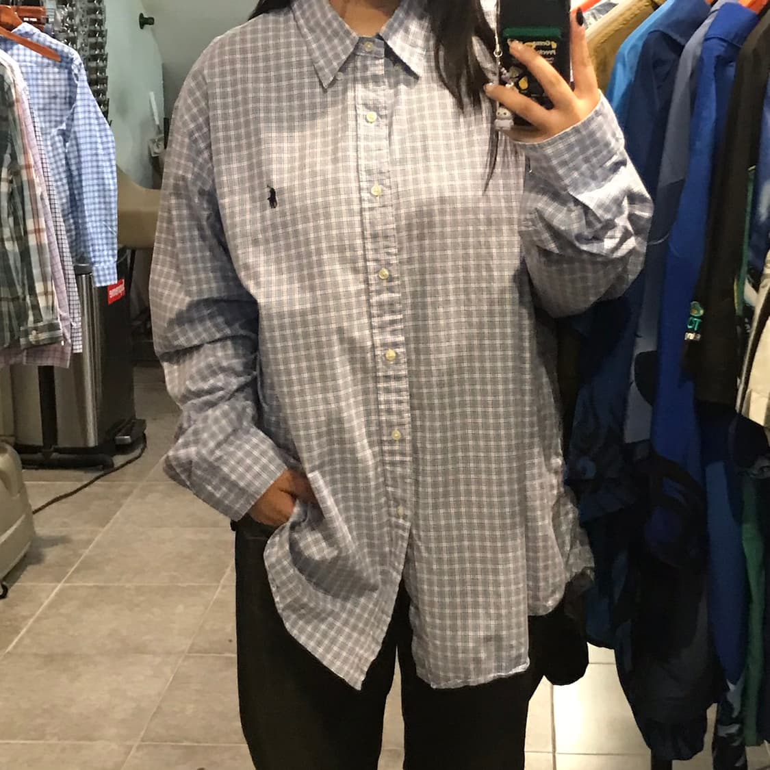 [NO.9] 폴로 랄프로렌 긴팔체크셔츠 상품이미지2