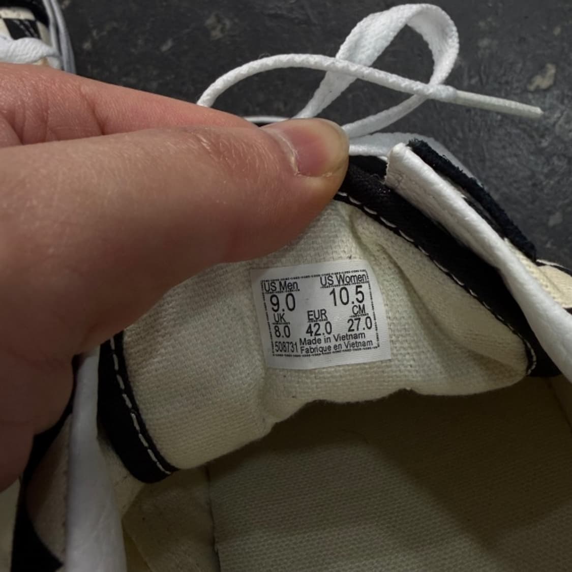 270 반스 체커보드 올드스쿨 스니커즈 상품이미지7