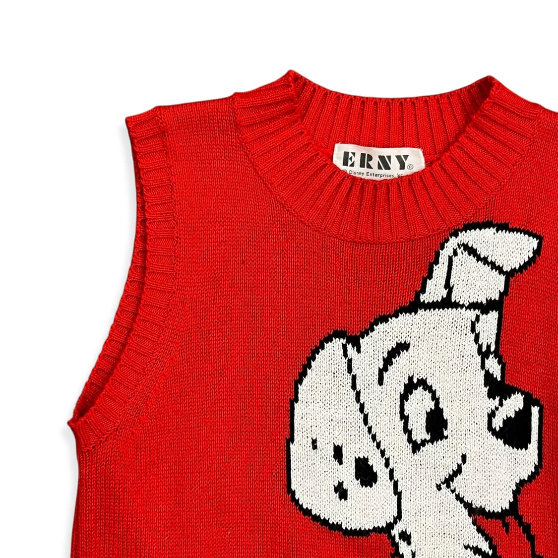 Dalmatian Red Knit Vest 상품이미지3