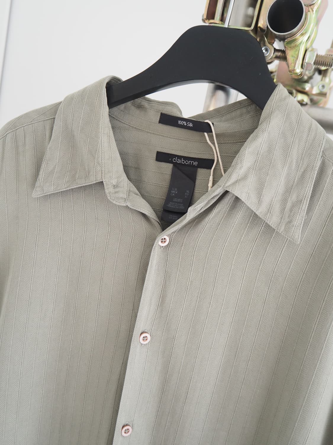 claiborne silk shirt  상품이미지2