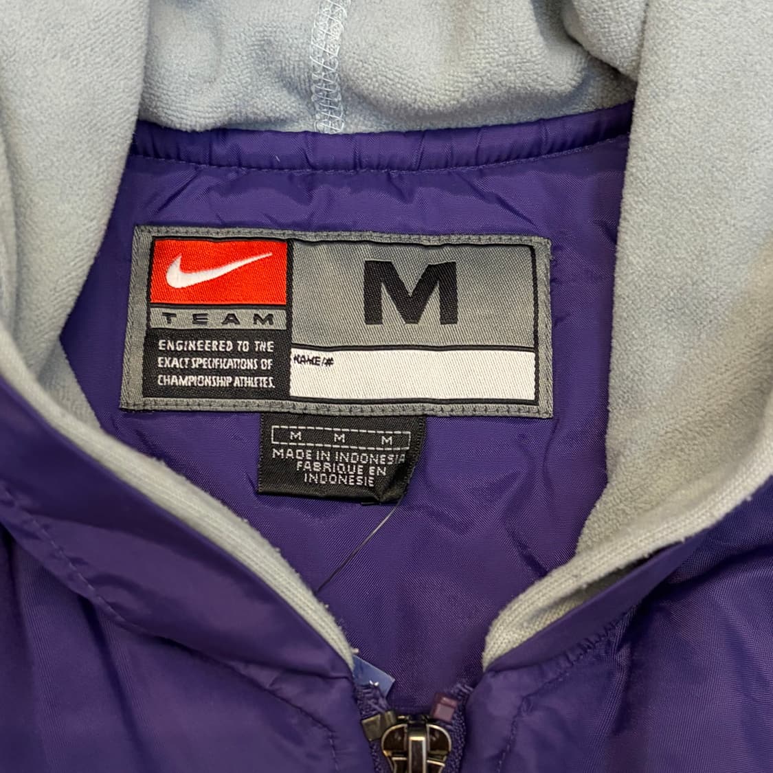 레어 90s 미국 빈티지 나이키 캔자스 패딩점퍼 상품이미지6