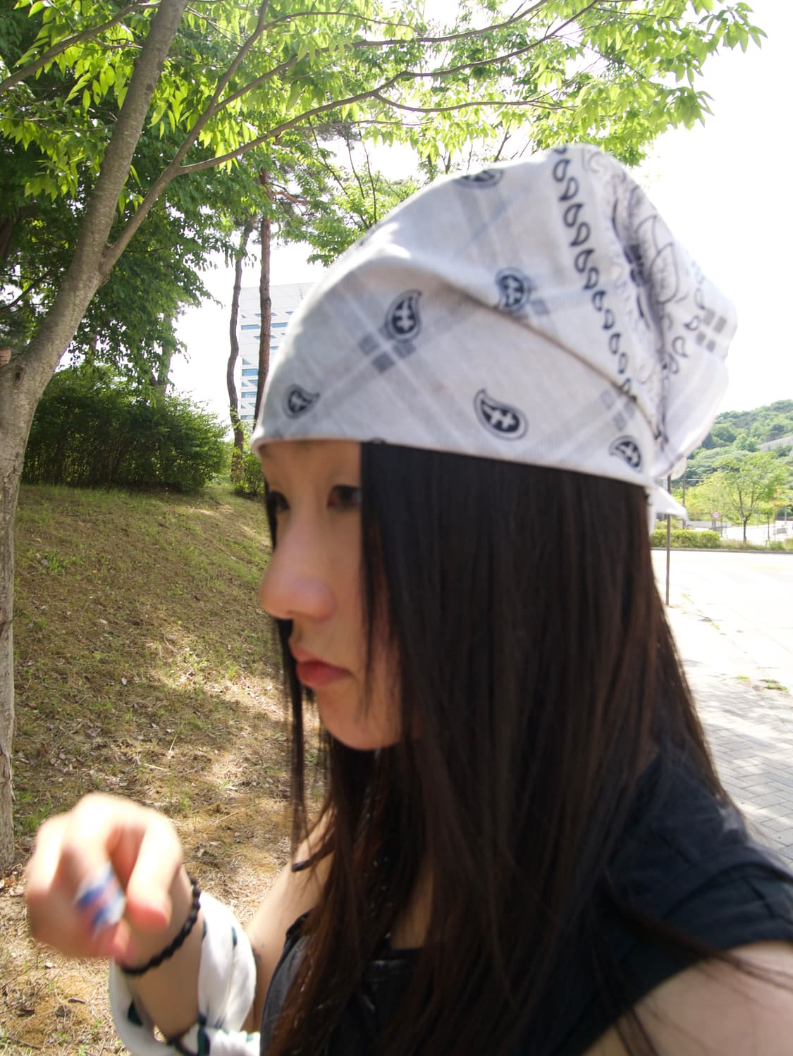 [ paisley check bandana ] 상품이미지3