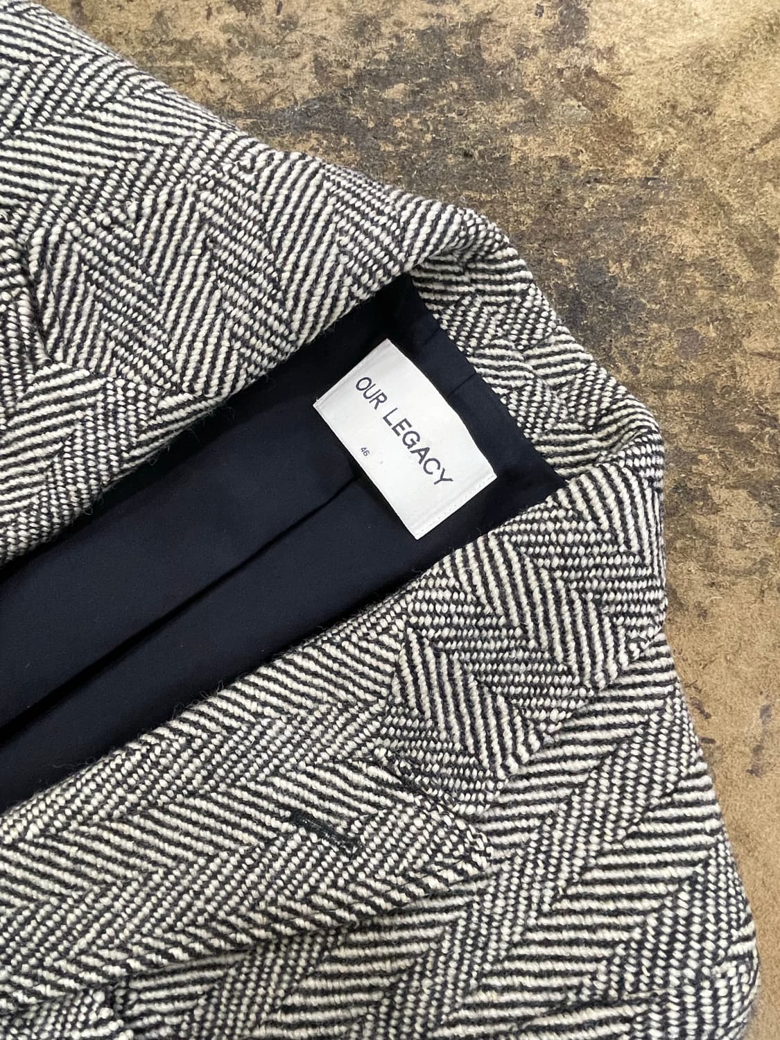 아워레가시/헤링본 롱코트(46) 상품이미지3