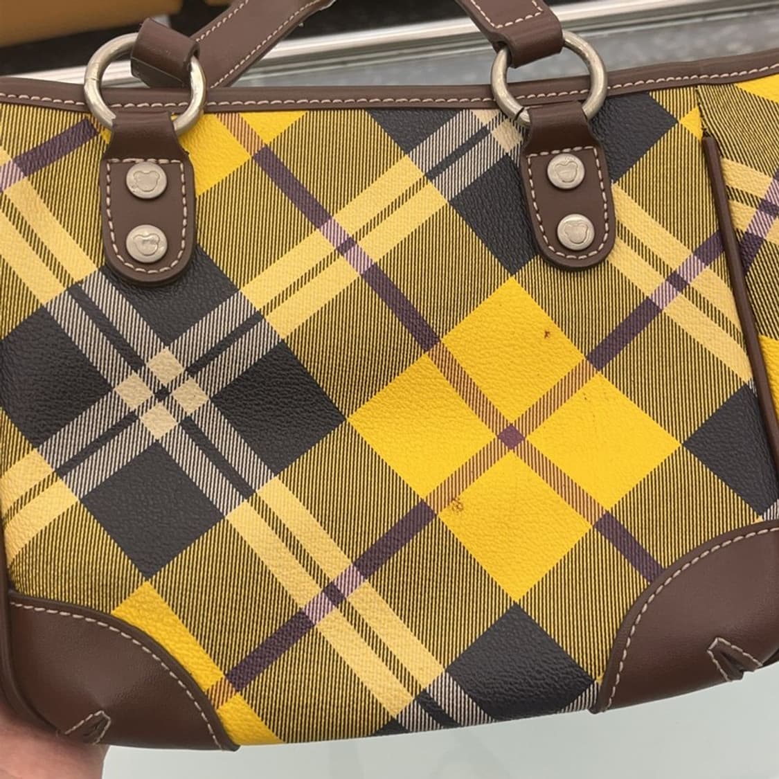 티니위니 빈티지 체크 핸드백 토트백 C06334 상품이미지6