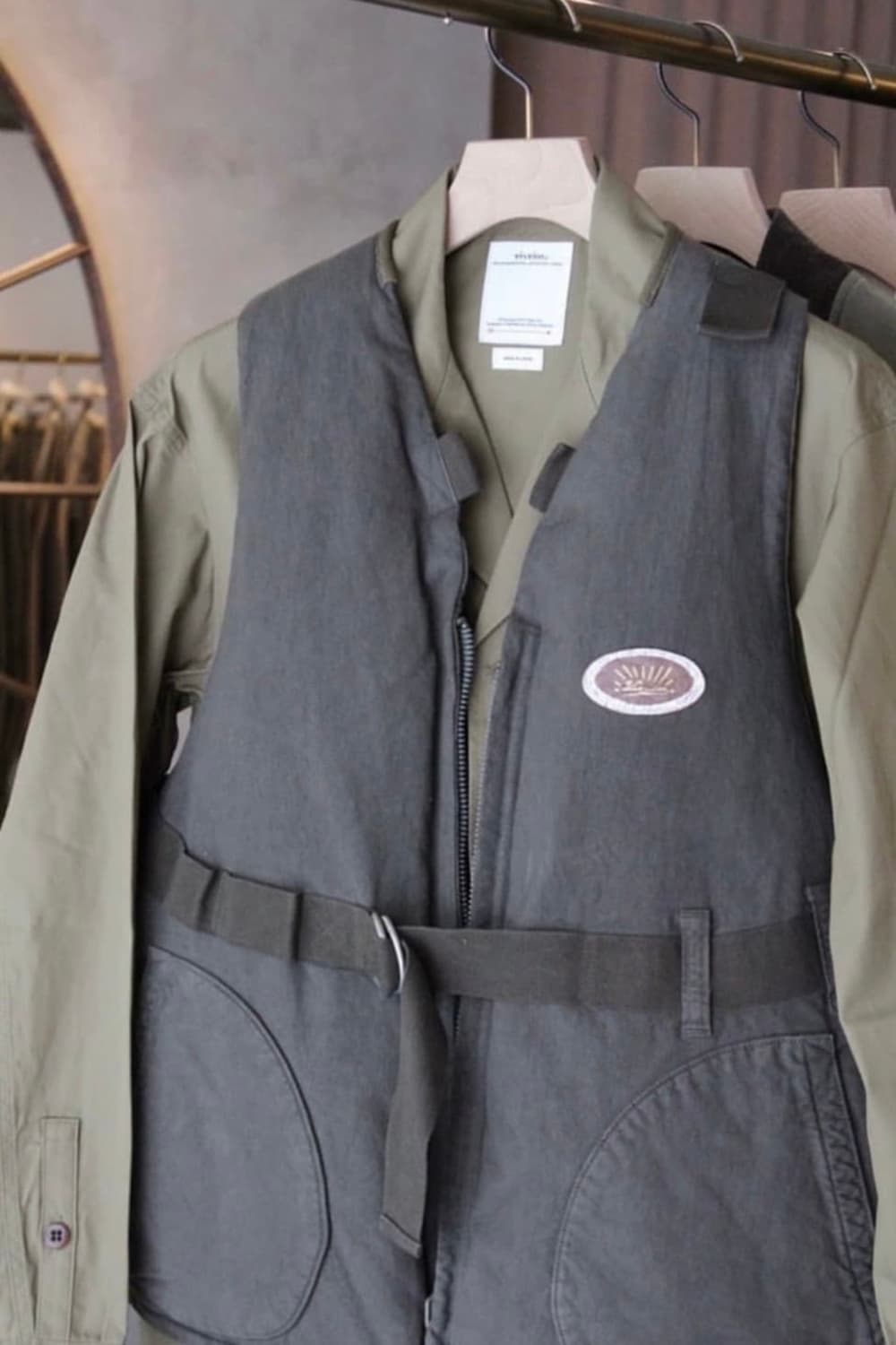 비즈빔 20AW 해리어 다운 베스트 상품이미지5