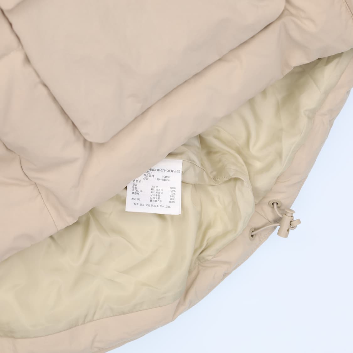 [100] 신형 뉴발란스 덕다운 후드패딩조끼 1107HR3 상품이미지4