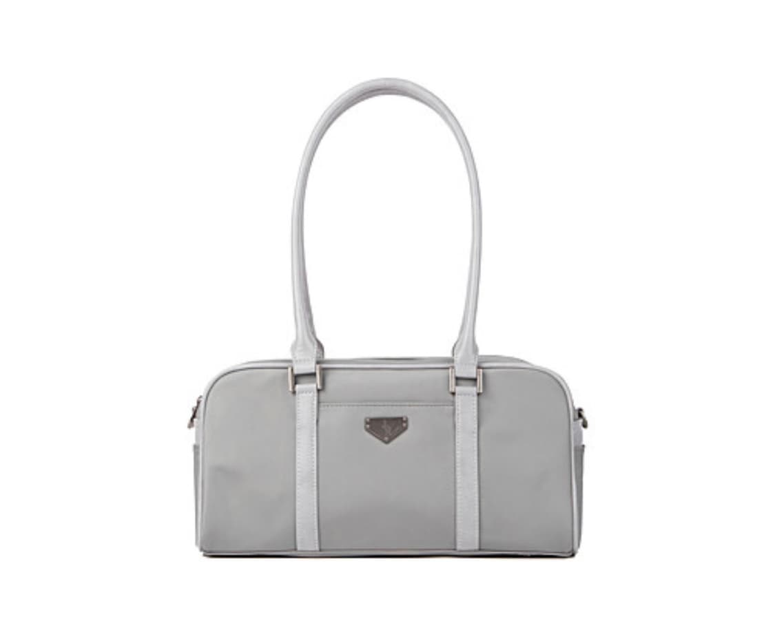 레더리 보스턴 나일론 숄더백 [SILVER GREY] 상품이미지1