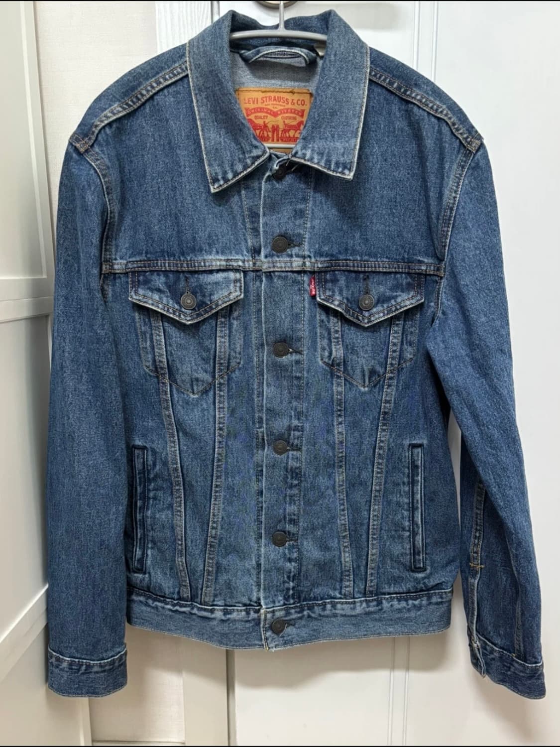 리바이스 데님 청자켓 S 상품이미지1