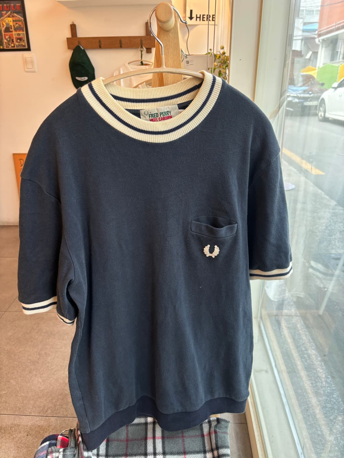 나이젤카본x프레드페리 반팔 38size 상품이미지1