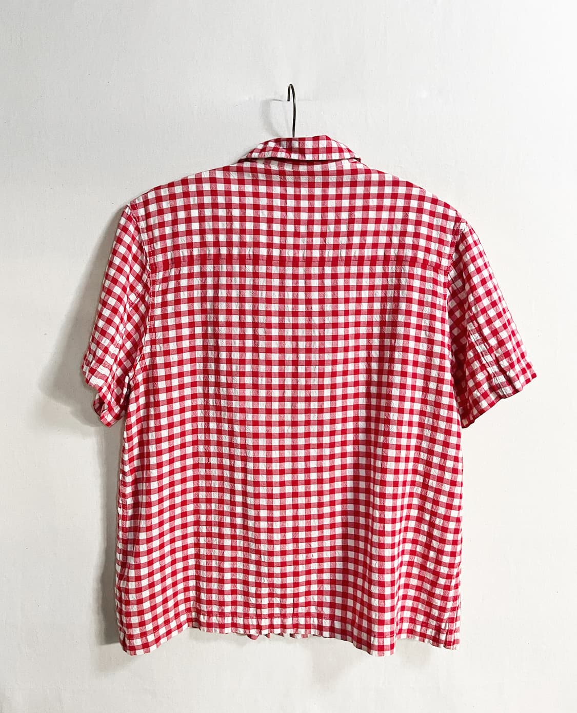 YMC red check shirt 상품이미지6