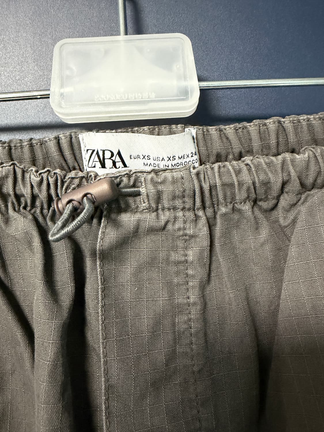 Zara 자라 그레이 스트링 스커트 오픈와이와이 상품이미지3