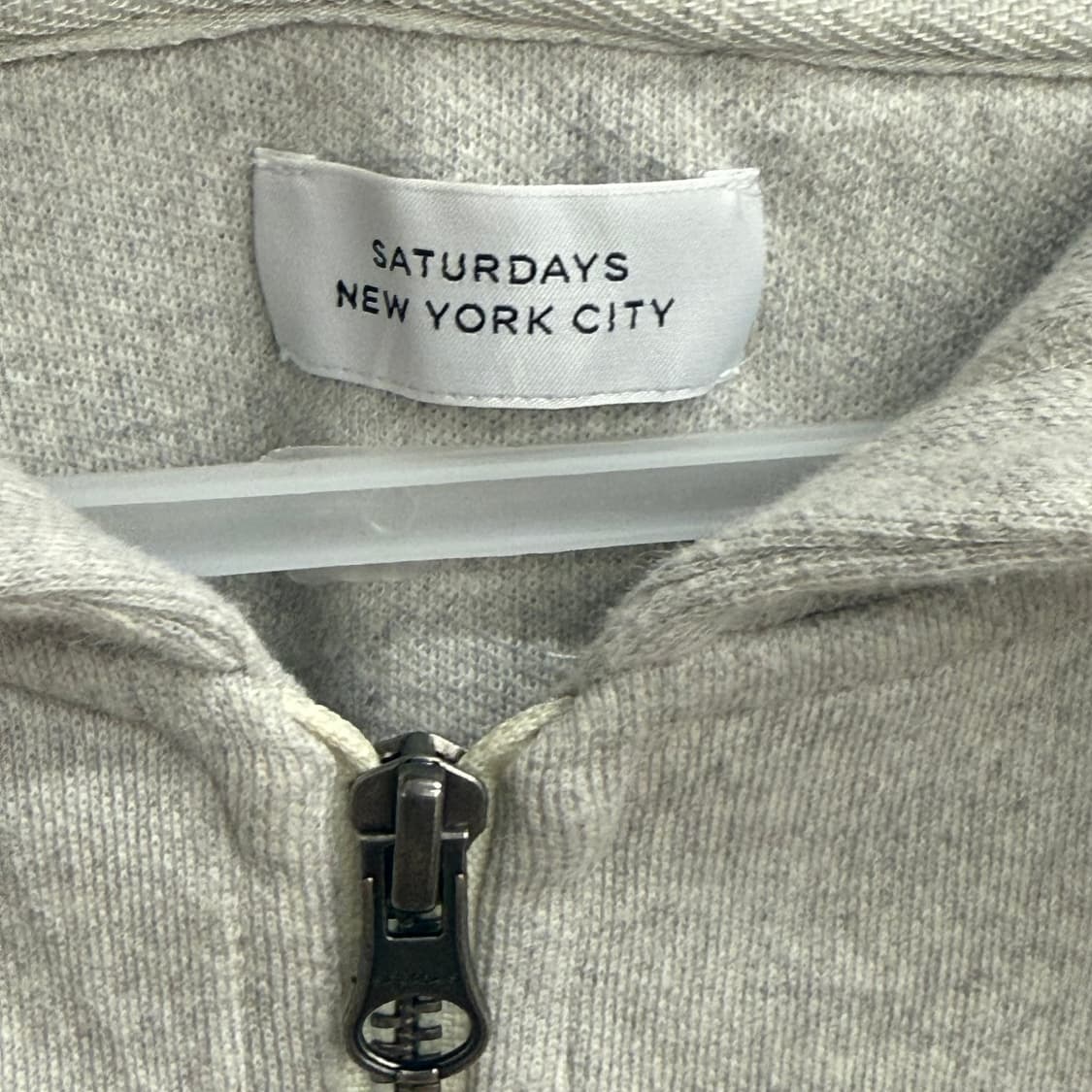 Saturdays New York City 그레이 후드 집업 S 상품이미지2