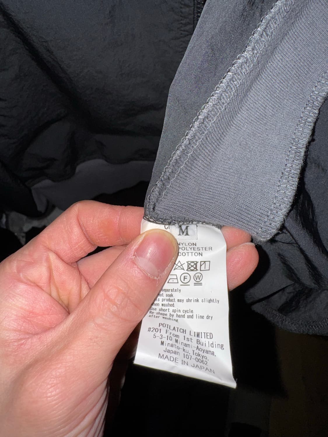 카브엠트 rip seam zip 자켓 (M) 상품이미지2