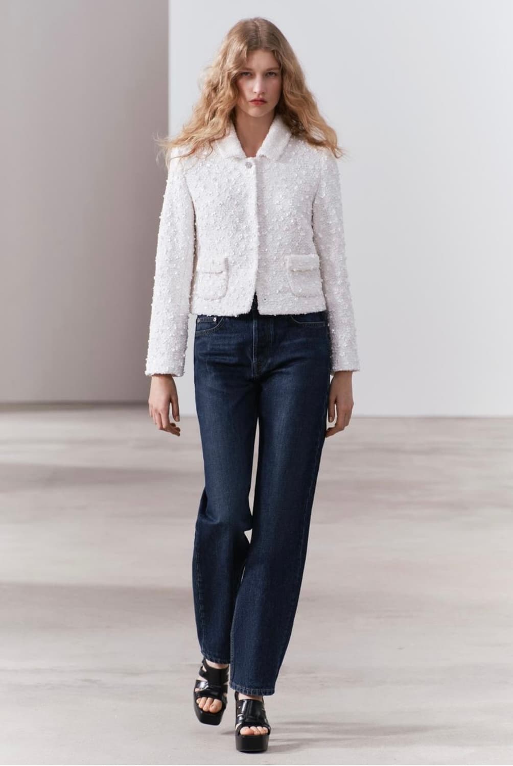 자라 ZW COLLECTION 시퀸 재킷 상품이미지2