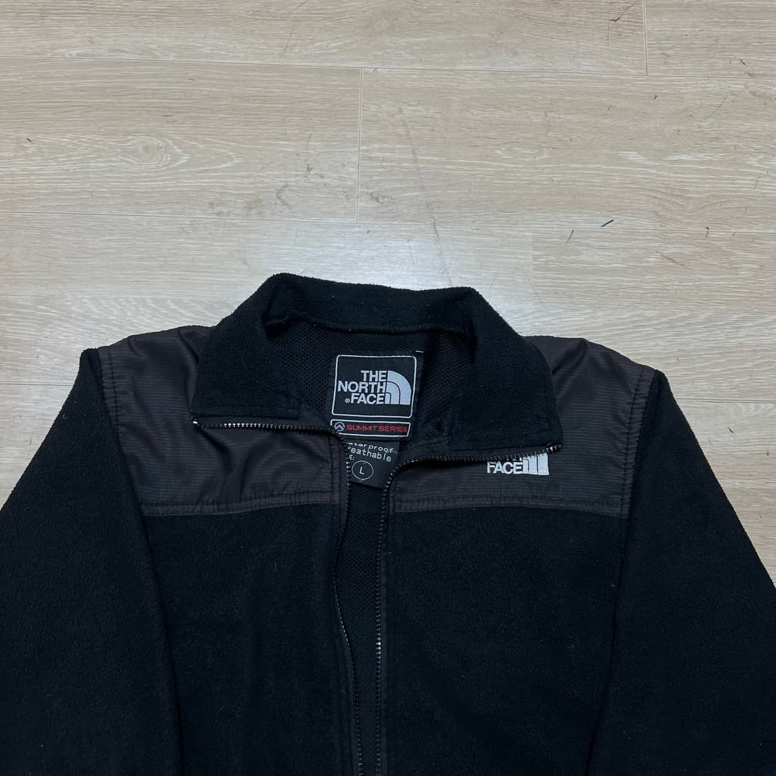 노스페이스 써밋시리즈 고어텍스 윈드스토퍼 후리스 자켓 [블랙] L/100 상품이미지2