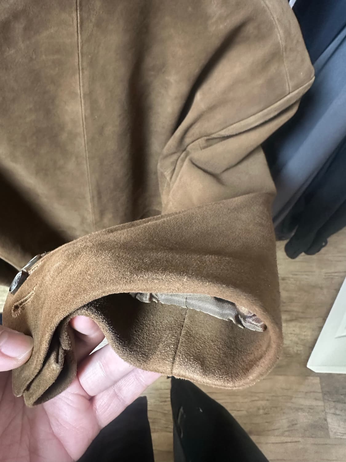 Stu 스웨이드 자켓 L 상품이미지4