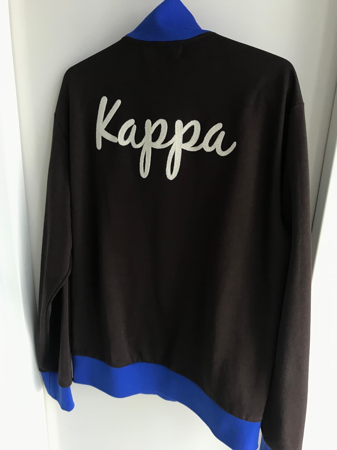 카파 브라운 블루 집업 져지 희귀매물 XL 상품이미지4