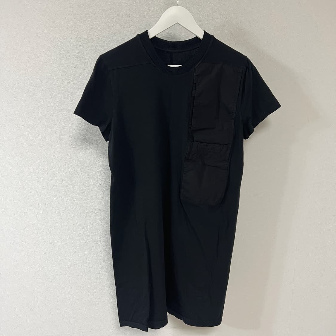 릭오웬스 16SS 다크쉐도우 포켓 티셔츠 블랙 상품이미지3