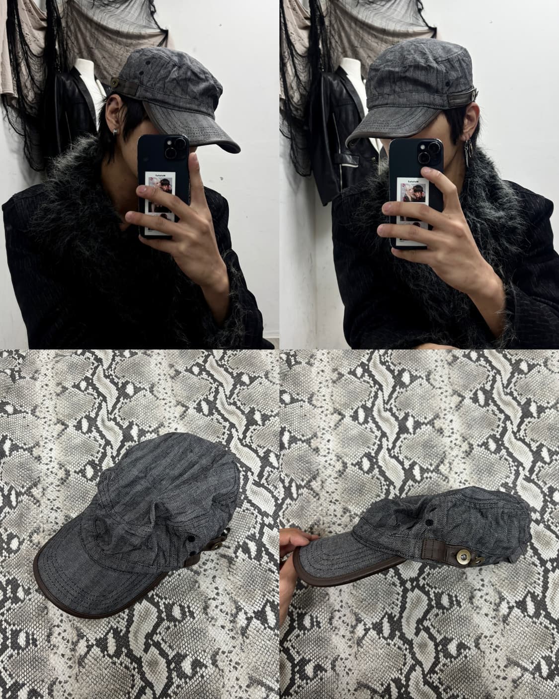 8 Grunge Mood Cap (공용 Free) 2.5 상품이미지1