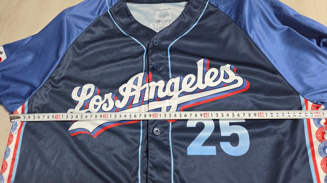(착샷) LA다저스 유니폼 코리안 나이트 져지 상품이미지5