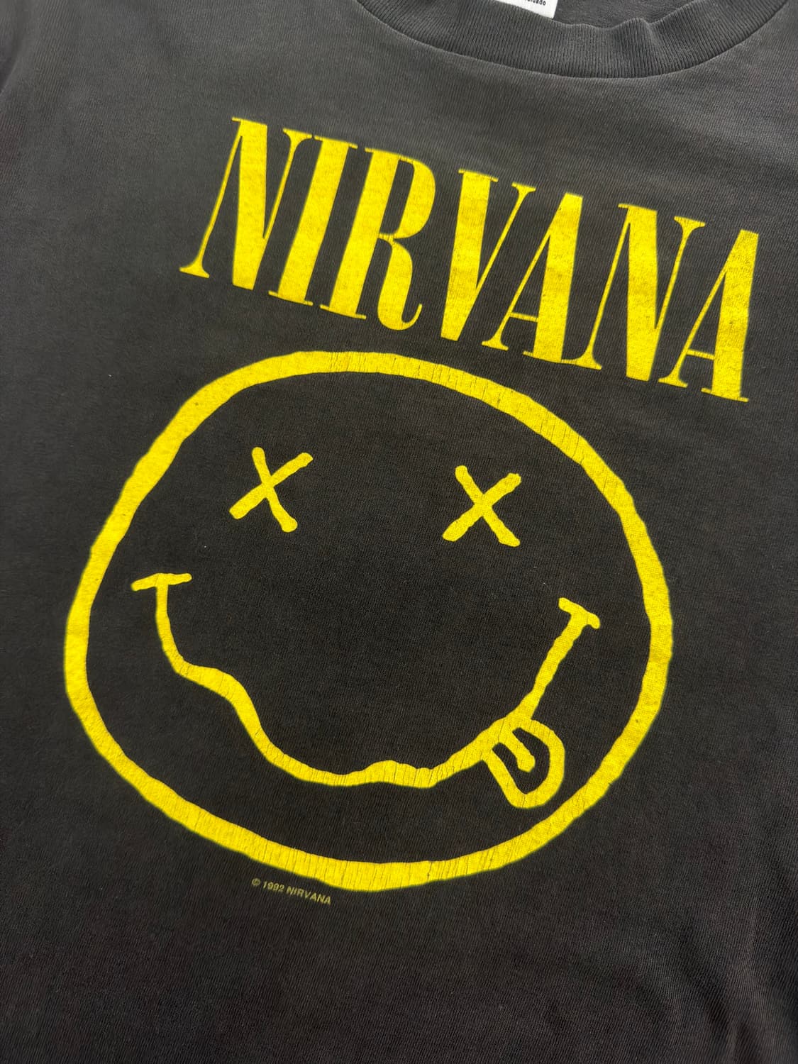 90s nirvana smile 빈티지 너바나 티셔츠 상품이미지4