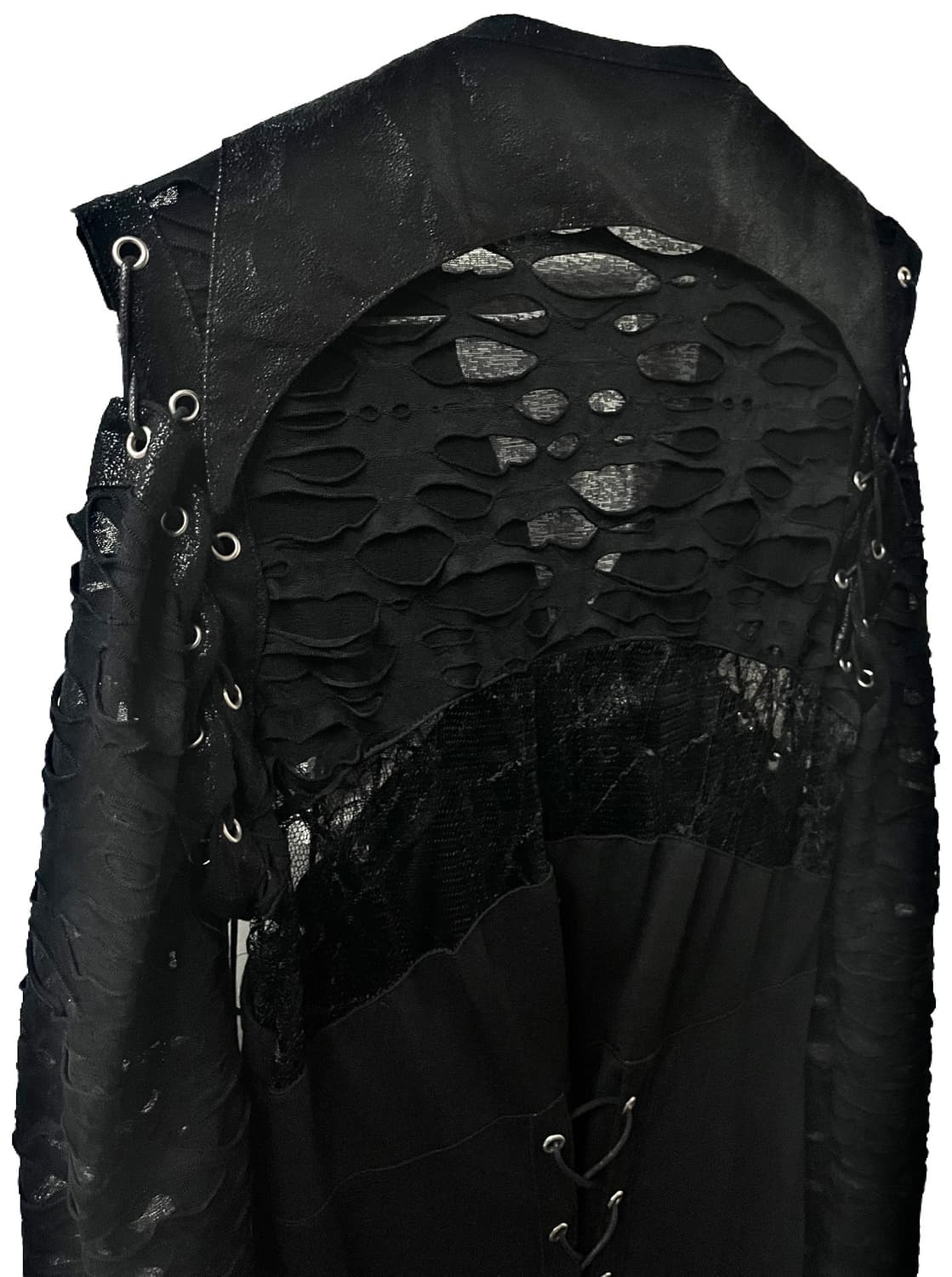 Addictrap 디스트로이드 고딕펑크 롱자켓 상품이미지6