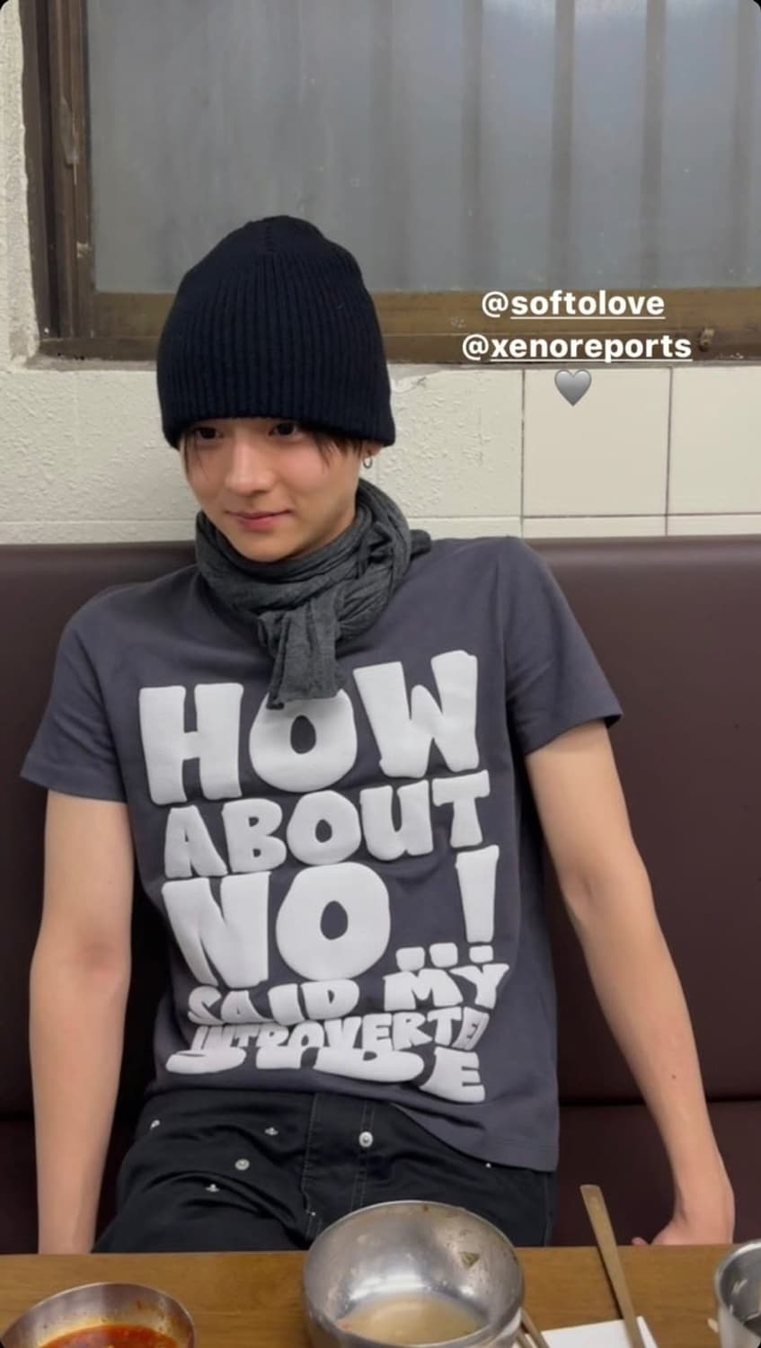 제노리포트 반팔 HOW ABOUT NO TEE (CHARCOAL) 상품이미지2