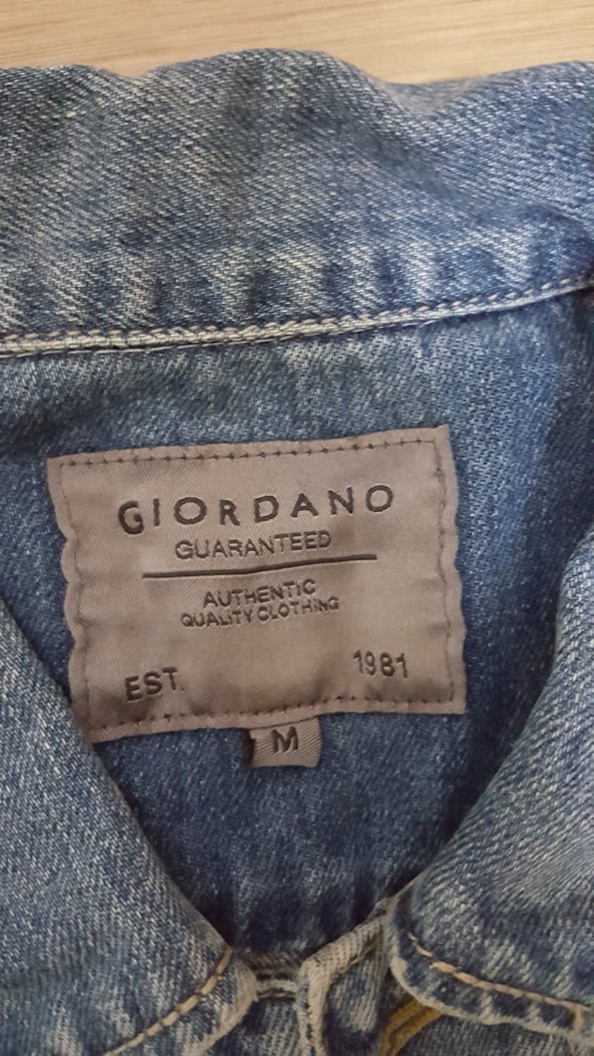 지오다노 데님 자켓 상품이미지2