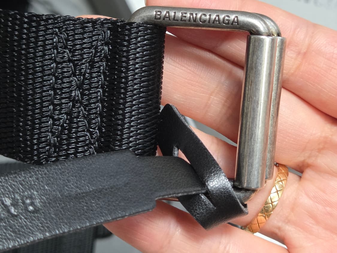 발렌시아가 아미 패브릭 벨트 블랙 S사이즈 상품이미지2