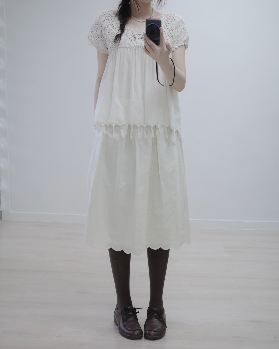 American eagle outfitters tassel blouse 상품이미지4