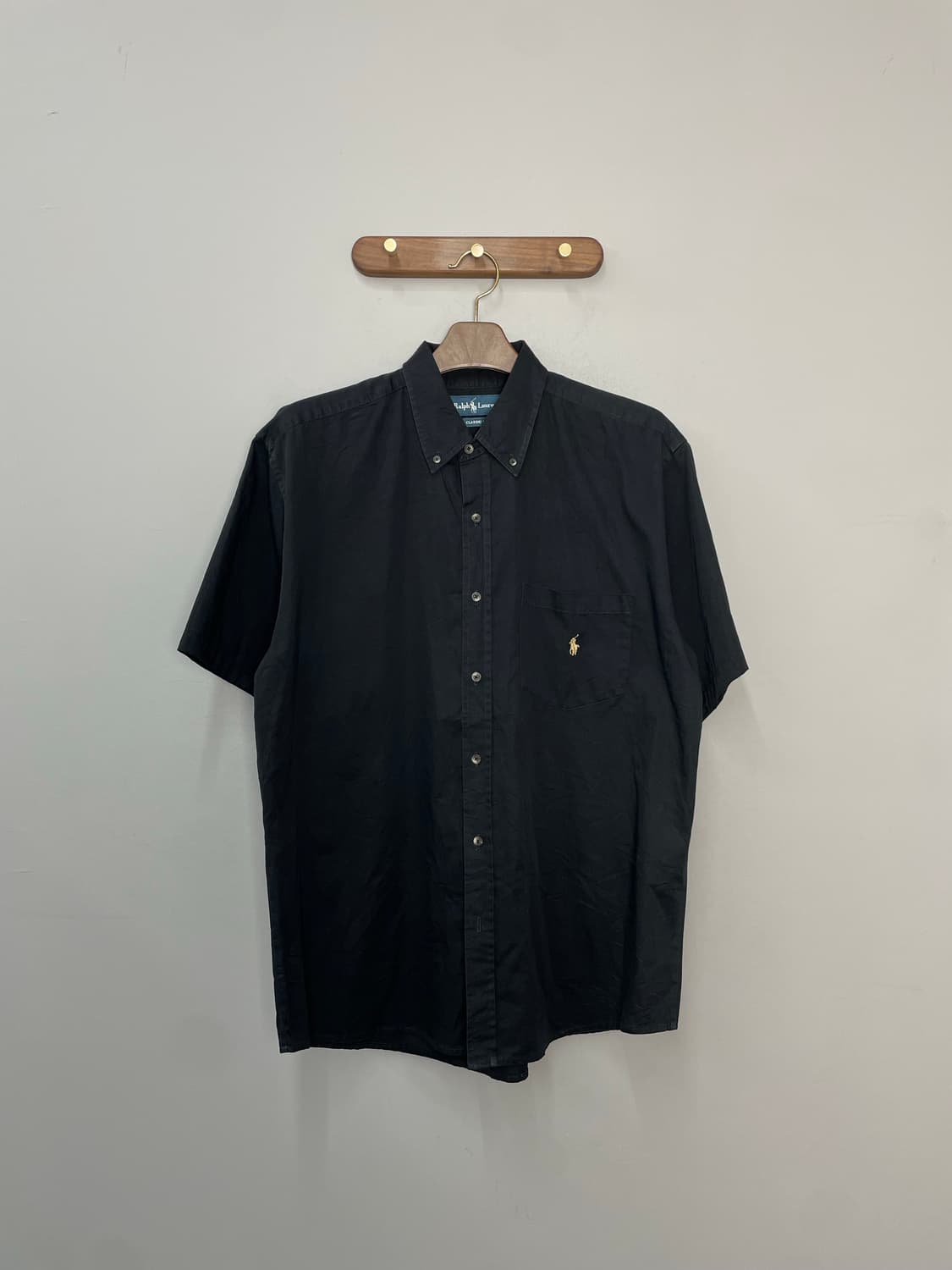 폴로 랄프로렌 블랙 반팔 셔츠 H2448 상품이미지2