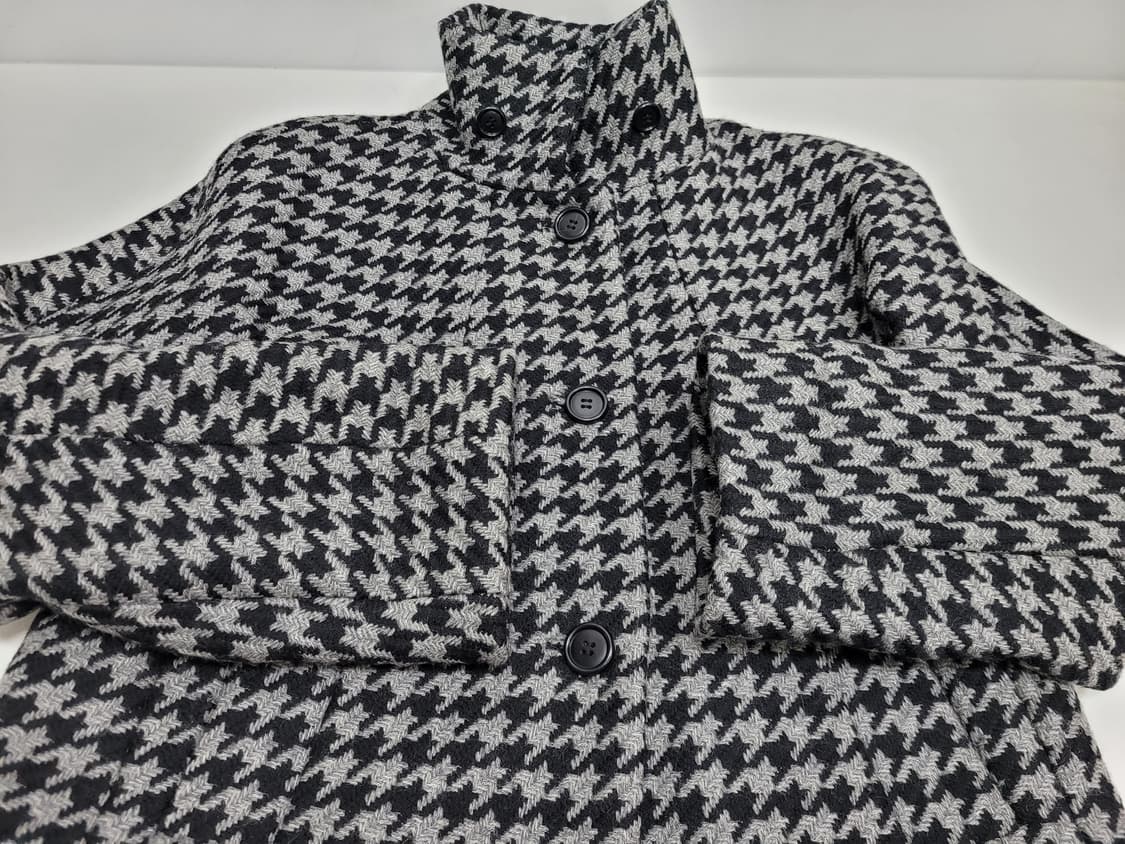 DKNY 하운드투스 패턴 모100% 숏 자켓 / 여 55 (85)
 상품이미지5