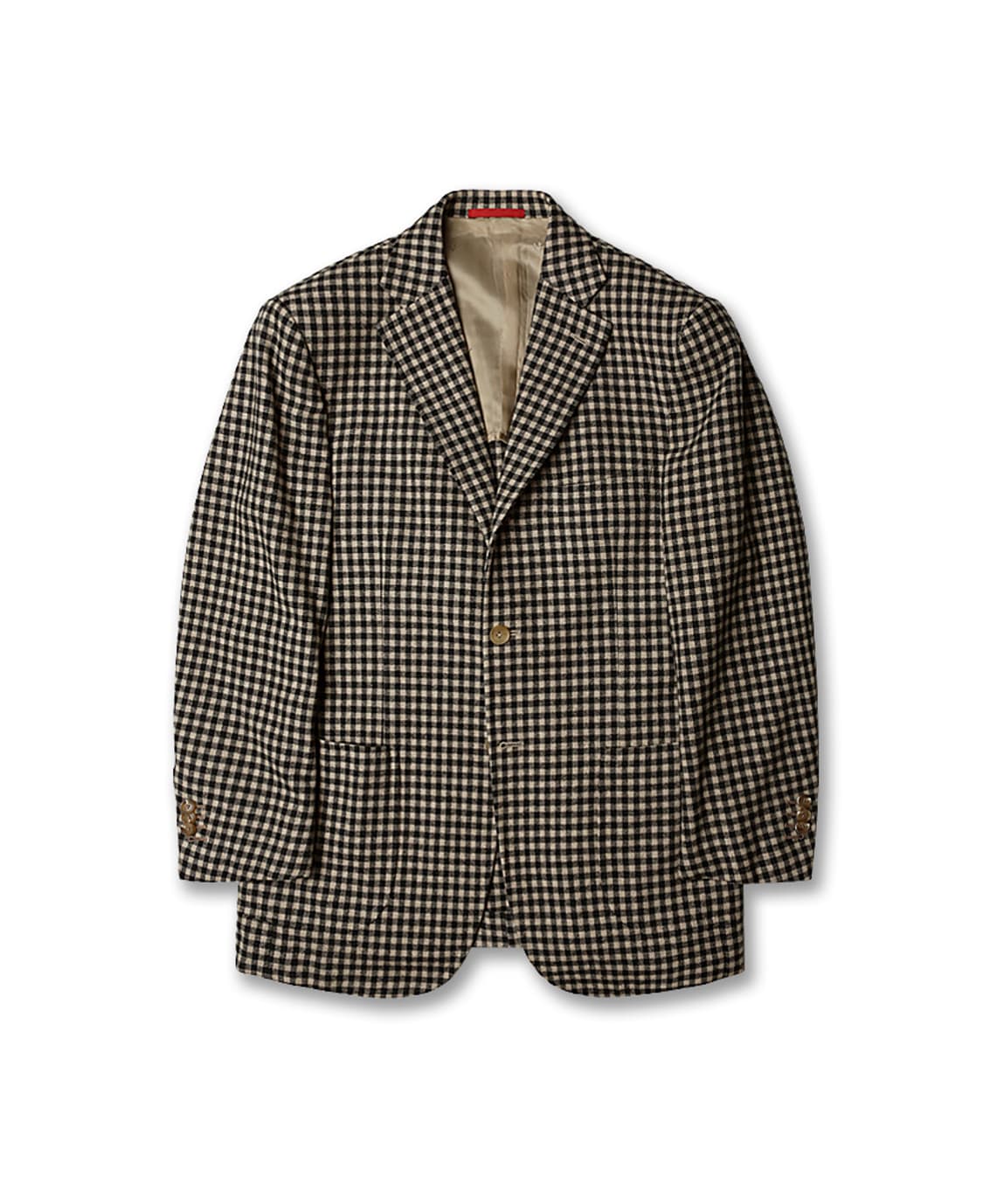 이자이아 [Isaia] New Galles 깅엄체크 나폴리 클래식 자켓 상품이미지1