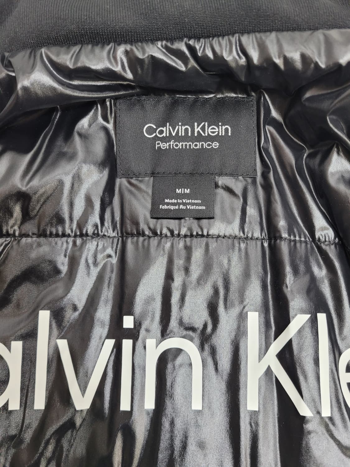 Calvin Klein 캘빈클라인 퀼팅 패딩 봄버자켓 항공점퍼 / 남 M 상품이미지8