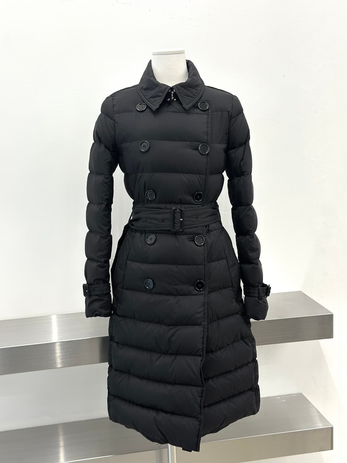 버버리 아니스톤 벨티드 롱 패딩  상품이미지1