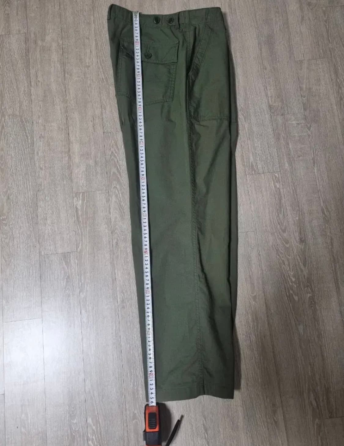 이스트로그 퍼머넌트 퍼티그 팬츠 올리브립스탑 L사이즈 상품이미지4