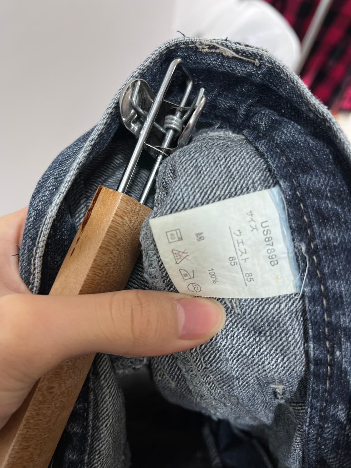 Sorridere 펑크 레이어드 데님 팬츠 반바지 상품이미지6