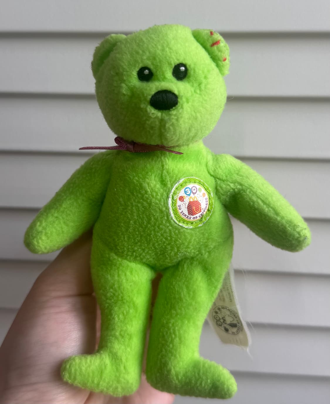 빈티지 ty 베어 맥도날드 30주년 미니 곰인형 상품이미지1