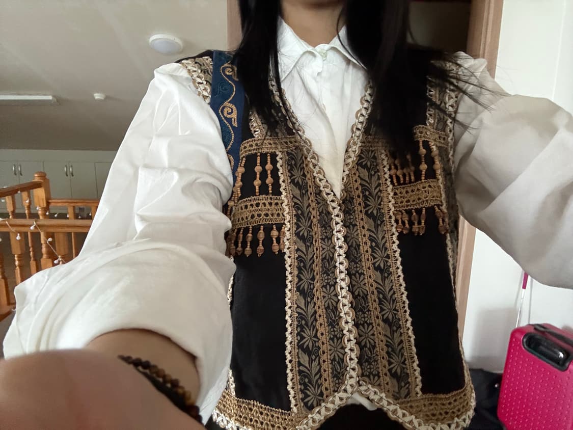 빈티지 조끼 베스트 상품이미지3