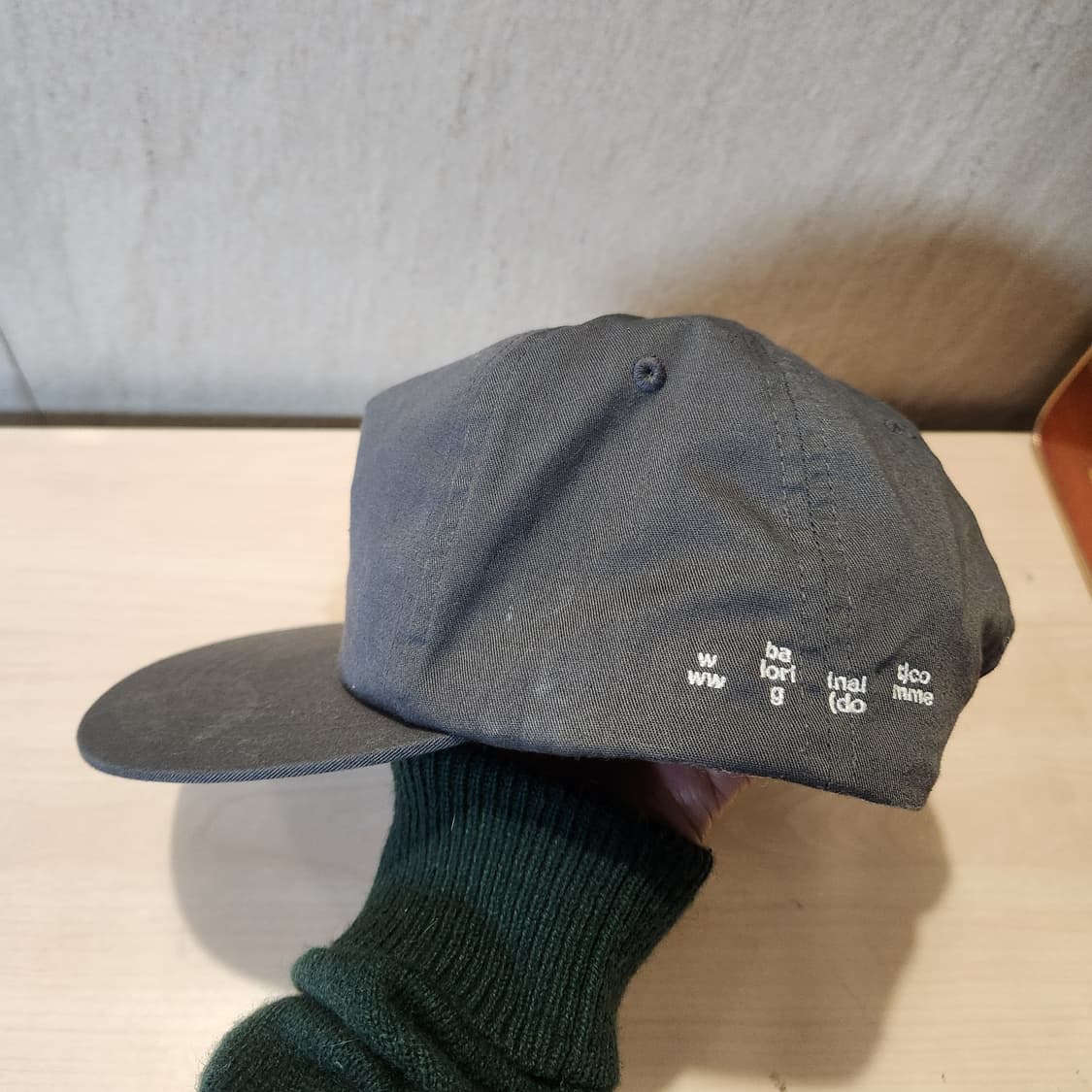 bor 자수 캡 | 미니멀 스트릿 상품이미지3