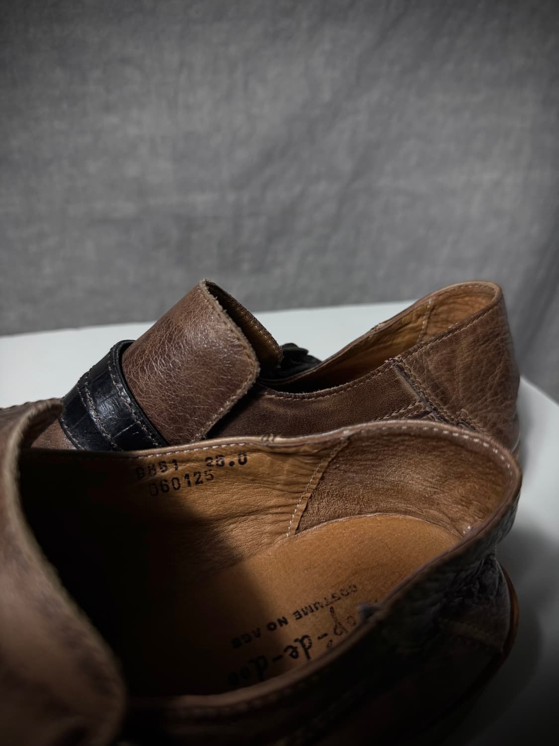 Whoop De Doo Double Strap Leather Shoes 상품이미지8