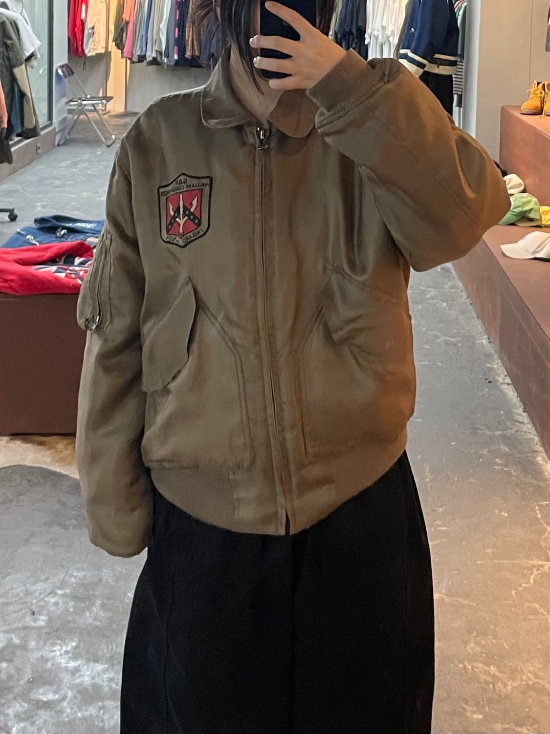 펜타곤 빈티지 usa 플라이트 항공 자켓 H2270 상품이미지1