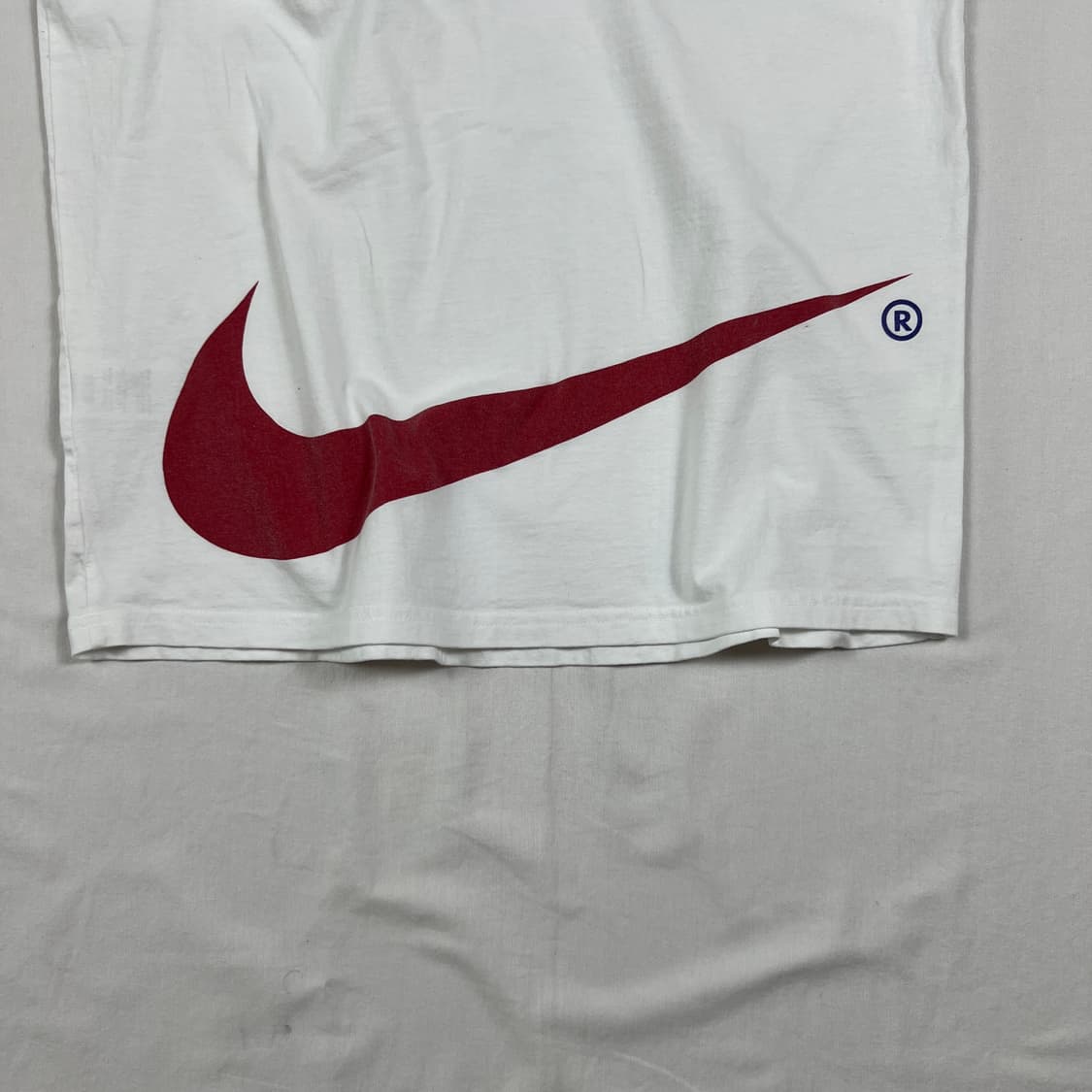 90‘s 나이키 nike 센터 스우시 로고 프린트 반팔티 상품이미지6