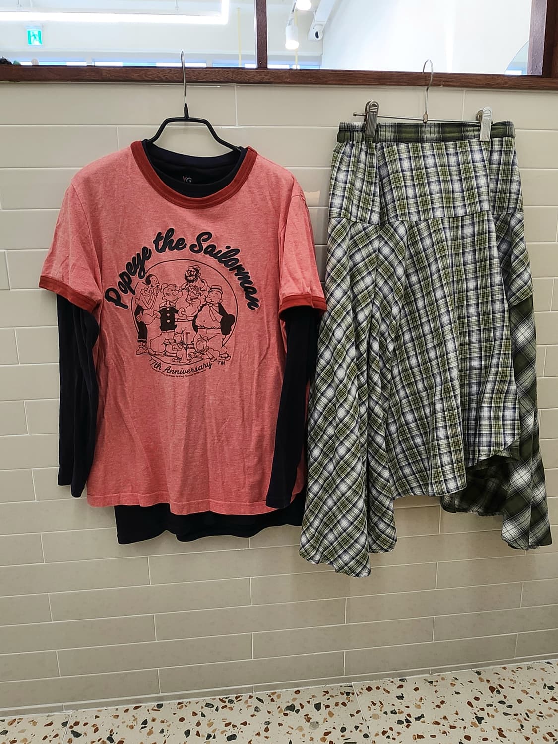 지구샵에서 구입 너드 상하의 3종세트 (착샷있음) 상품이미지1