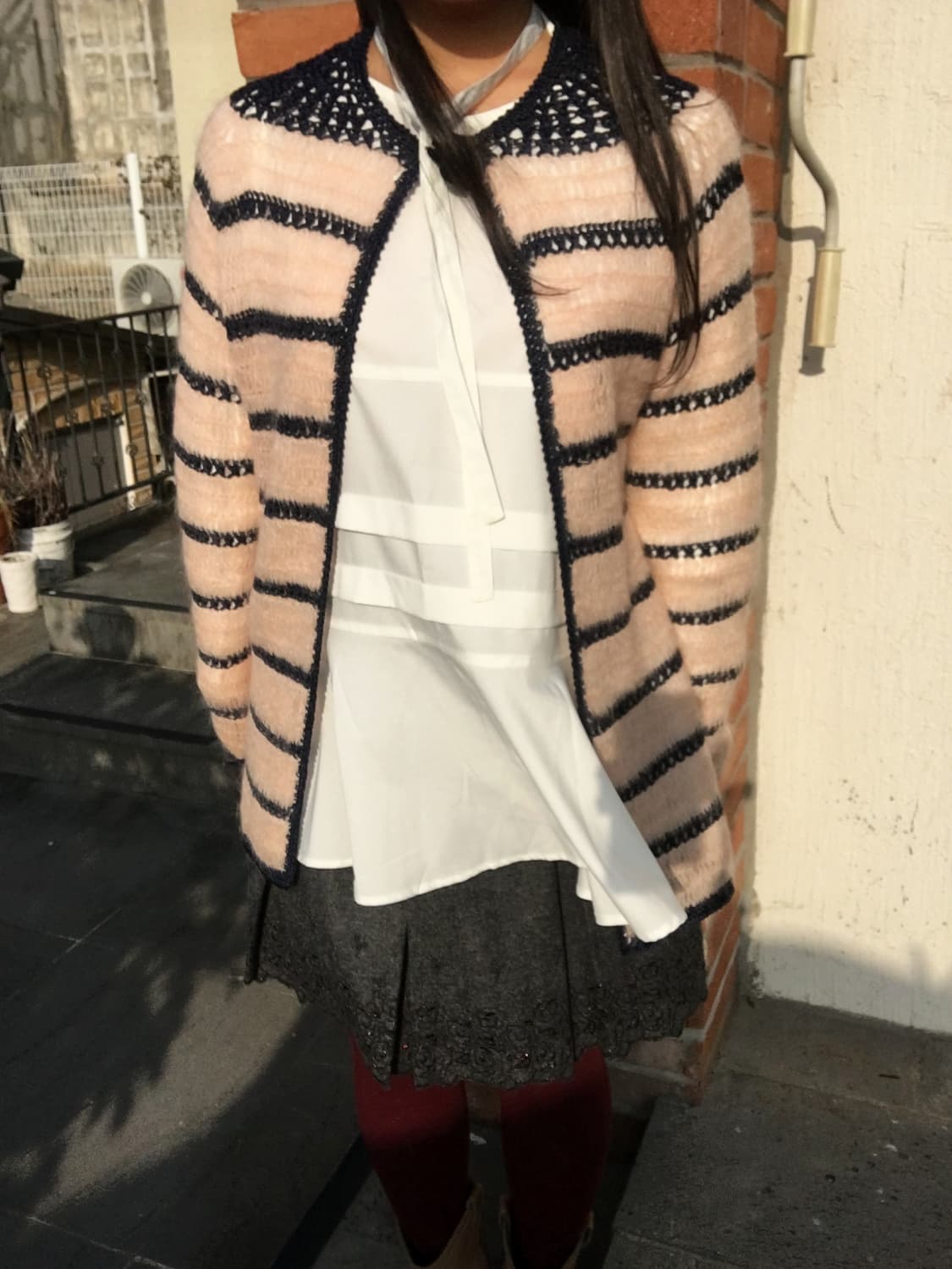 SWINGLE blouse 스윙글 화이트 블라우스 상품이미지4