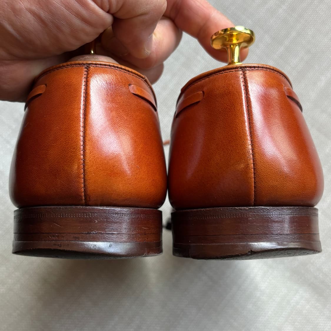 [UK6.5E] CROCKETT&JONES WENDOVER 탠브라운 로퍼 상품이미지4