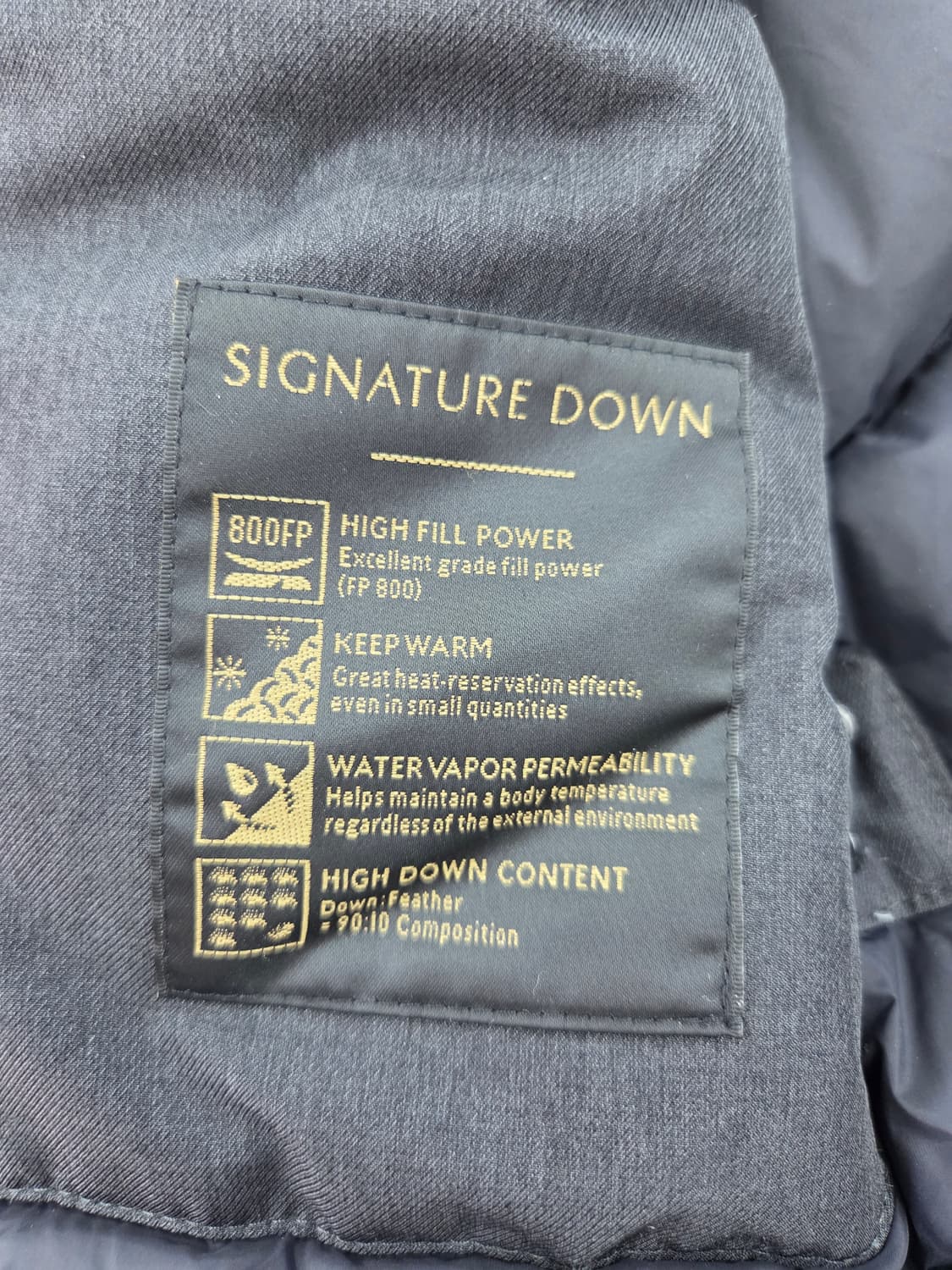 M 2024 DAKS 닥스런던 시그니처 구스 후드 패딩 자켓 상품이미지7